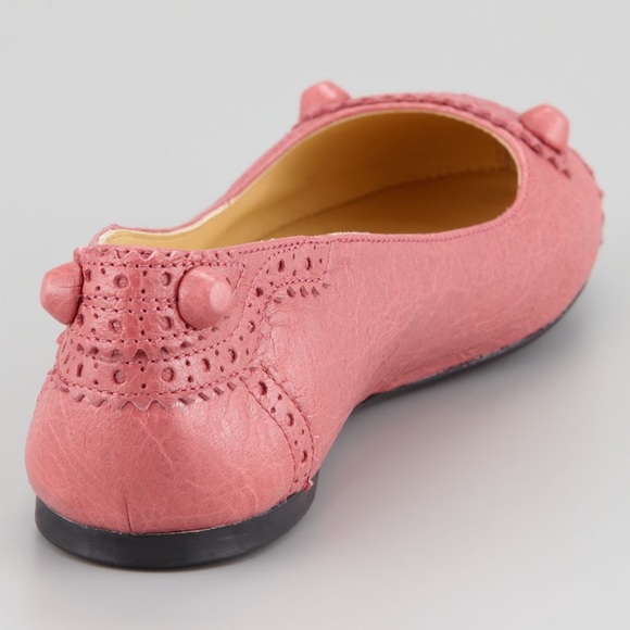 BALENCIAGA - Arena Perforated Ballet Flat, size 8 but fits 7.5 instead. - Picture 9 of 9